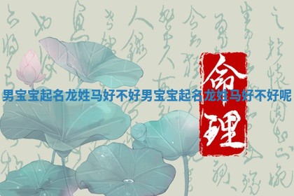 龙年生肖与起名文化