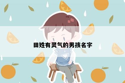 田姓男孩名字意象图