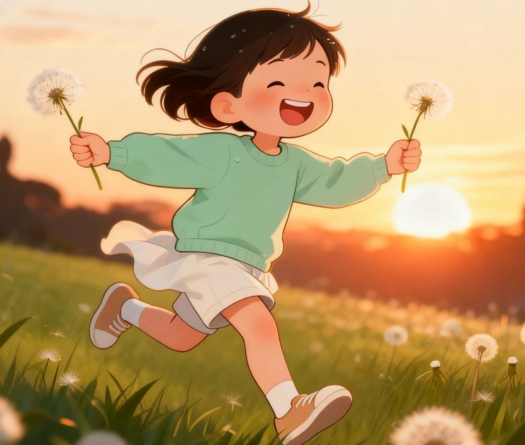 温馨的亲子互动场景